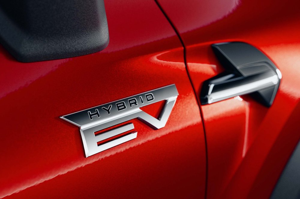 23MY ASX HEV Instyle HEV badge side